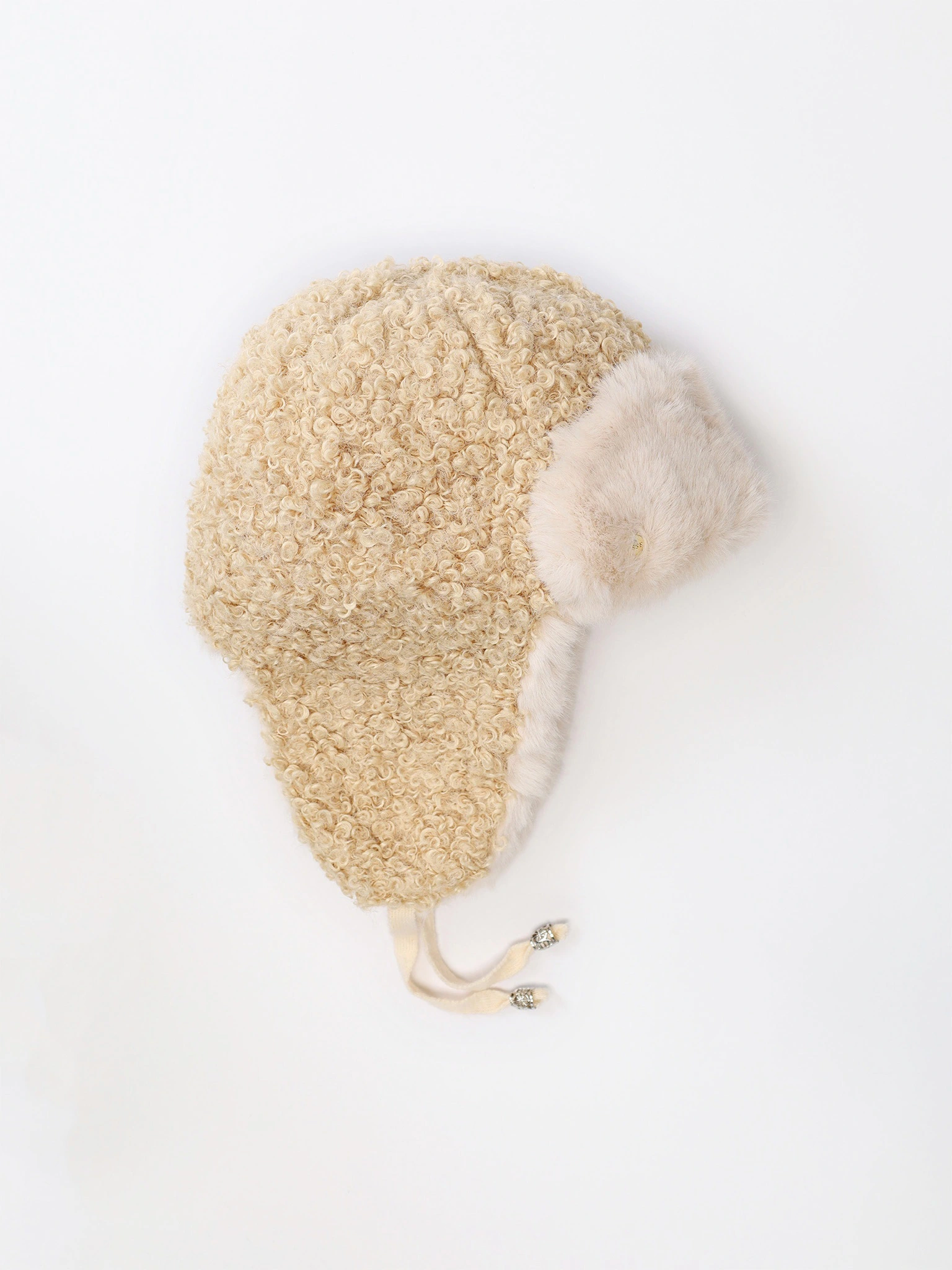 Шапка-ушанка с меховым козырьком в ассортименте